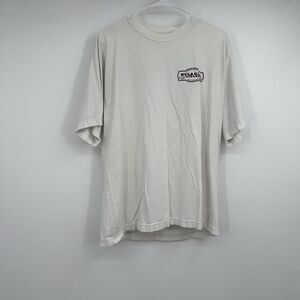 Hula Girl Cigars White Graphic T Shirt L Kona Coffee Flavor Aloha Hawaii